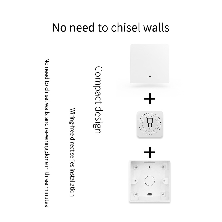 Ewelink Công Tắc Thông Minh Mini Wifi 16a Công Tắc Không Dây Hẹn Giờ Điều Khiển 2 Chiều Hỗ Trợ Tự Động Hóa Gia Đình Thông Minh Tương Thích Với Alexa Google Home Veel