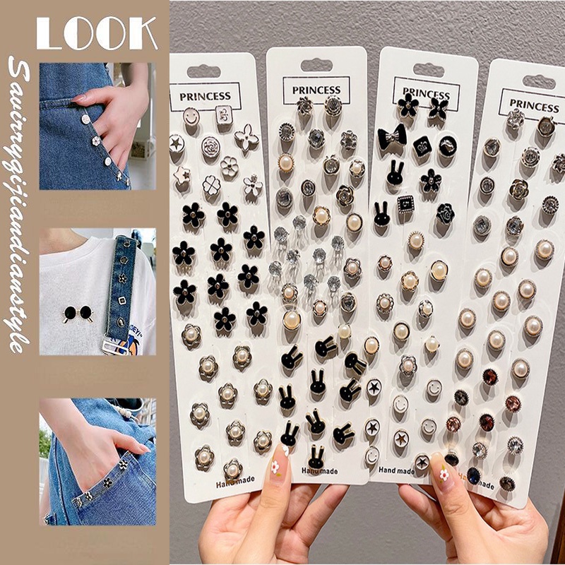 Ghim Cài Áo Chống Chói Tàng Hình Chất Lượng Cao Cho Nữ