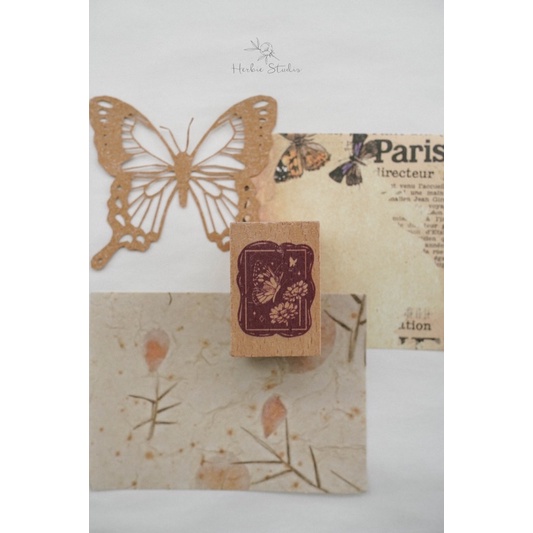 Con dấu gỗ - mẫu tem thư