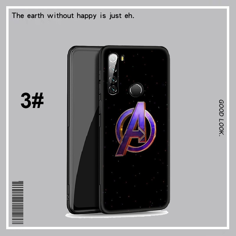 MARVEL Ốp Lưng Phong Cách Avengers Cá Tính Cho Xiaomi Redmi 9t Go Note 8t 9 9s Pro Max Note9 Mi M3 X2 Lu137