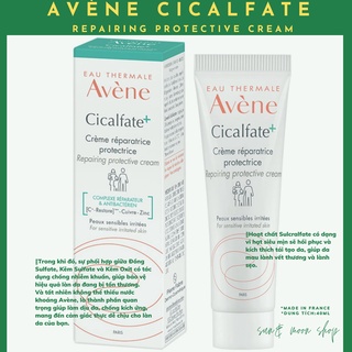 [Chính hãng] Kem Dưỡng Phục Hồi Avene Cicalfate dưỡng ẩm phục hồi da liền sẹo