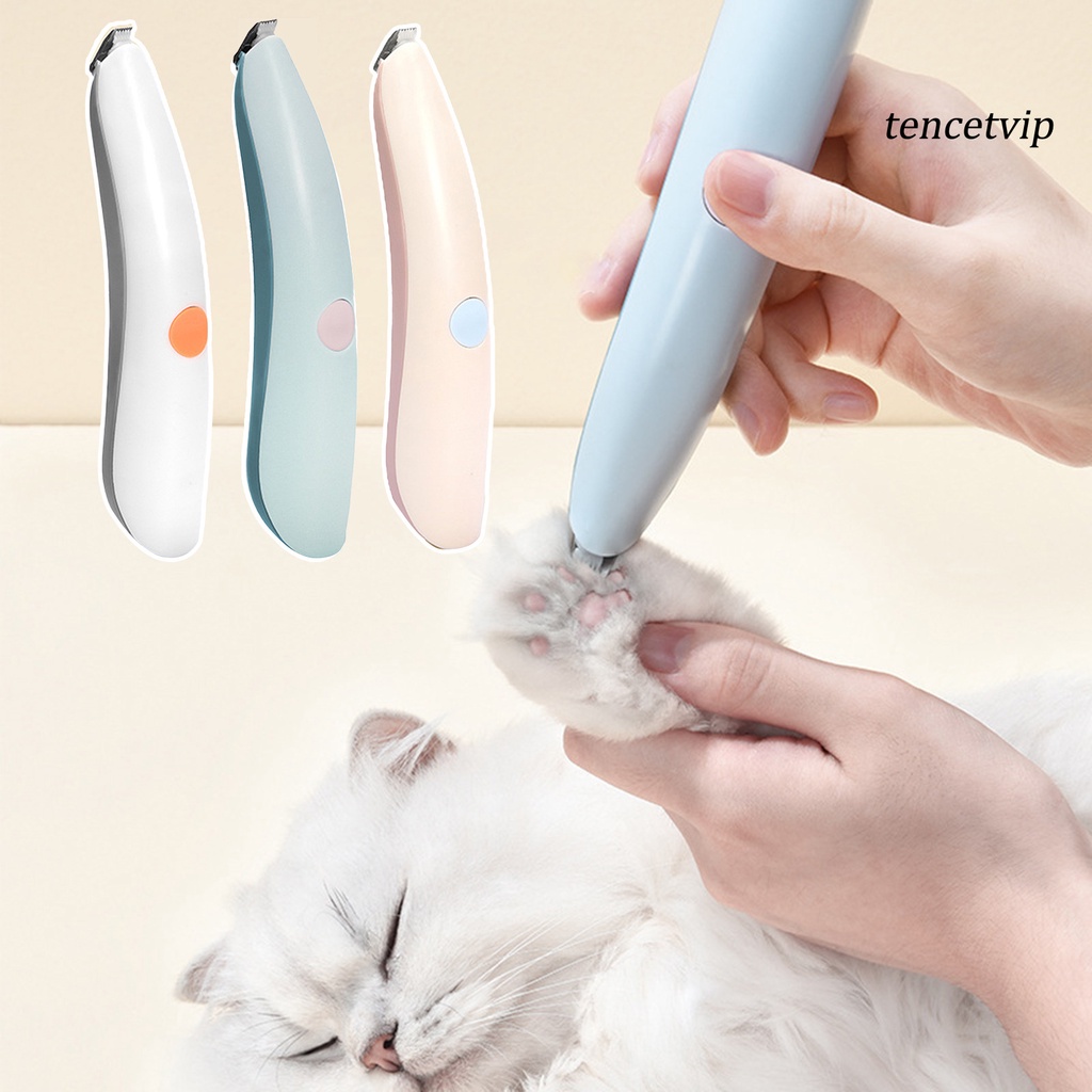 Tông Đơ Tỉa Lông Cho Thú Cưng Thiết Kế Xoay 360 Độ Sạc USB Tiện Dụng