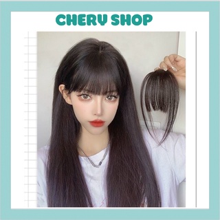 Tóc mái giả thưa ❤️❤️ FREESHIP ❤️❤️ mái thưa tóc thật