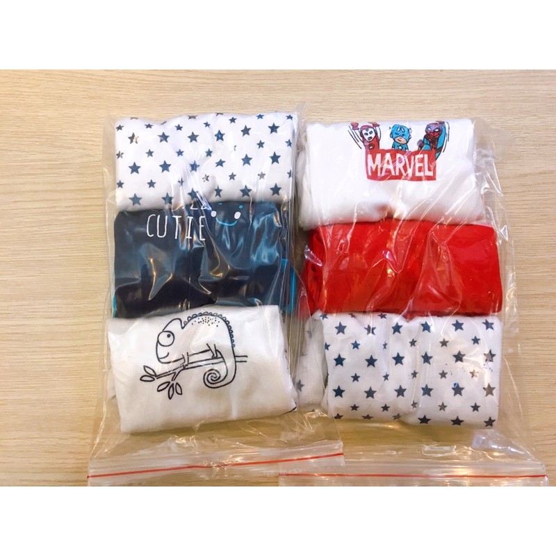 set 3 body chip cộc tay