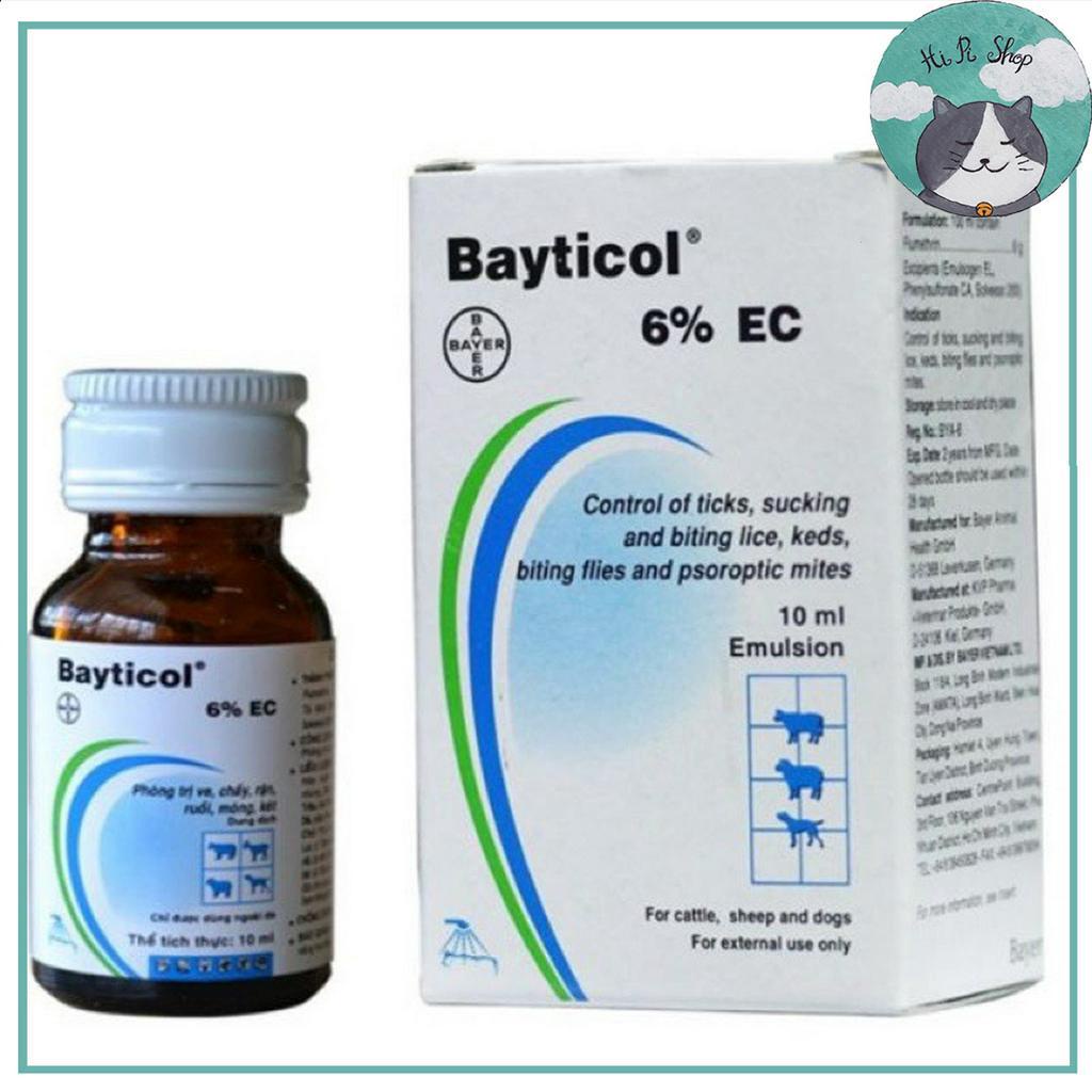 Phun Xịt Ve, Rận Cho Chó Và Làm Sạch Môi Trường Bayticol Kèm Bình Xịt 1L