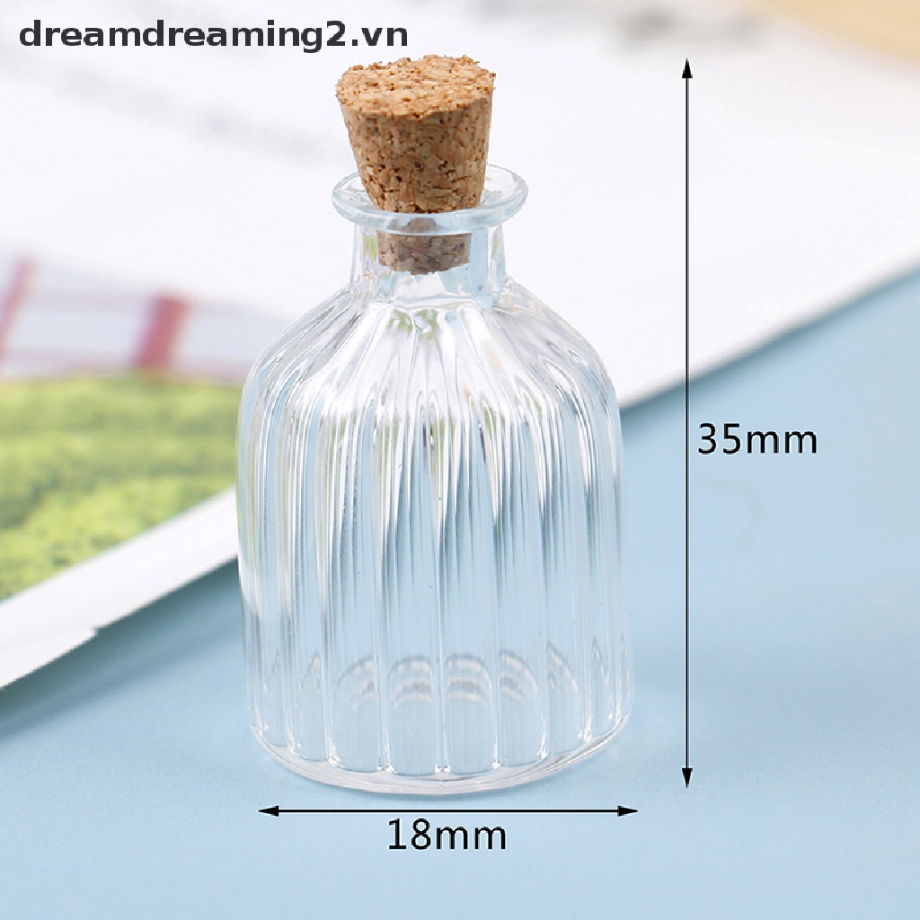 Lọ Thủy Tinh mini Tỉ Lệ 1: 12 Trang Trí Nhà Búp Bê