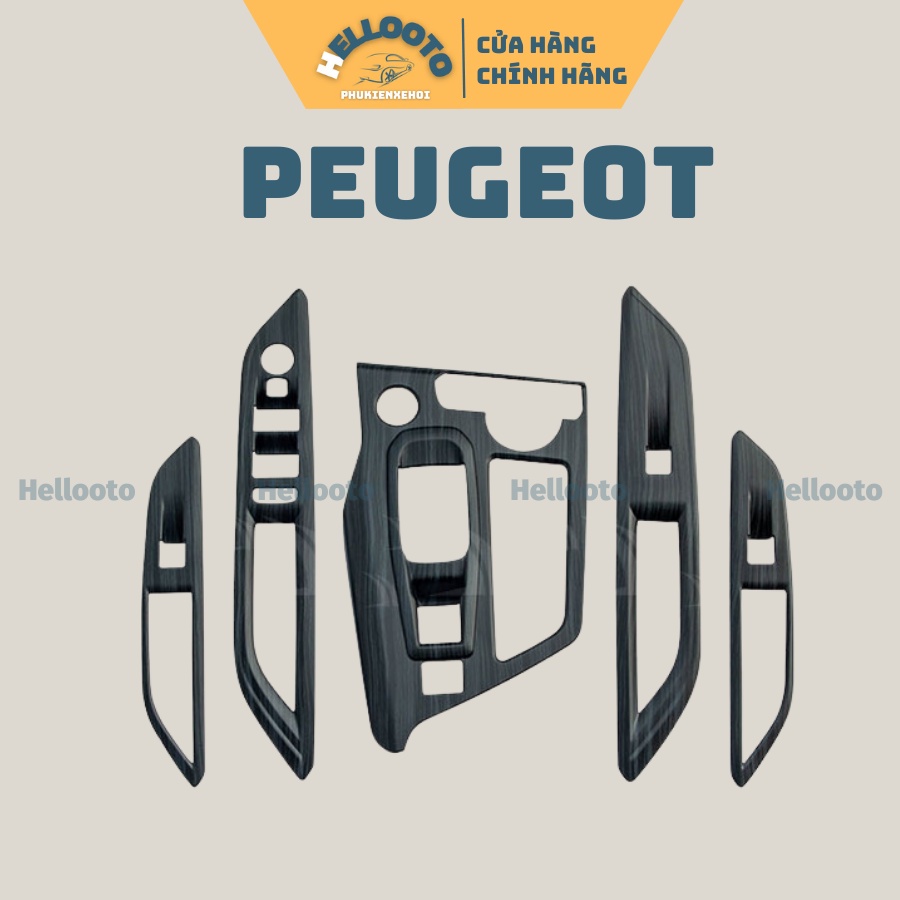 Ốp Nội thất Vân Đá Peugeot 5008, Peugeot 5008 Cao Cấp Tặng Kèm Keo Tăng Dính