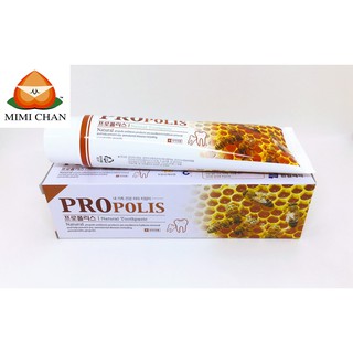 Kem Đánh Răng Keo Ong Tự Nhiên Hàn Quốc Propolis Bảo Vệ Nướu Răng, Kháng Khuẩn, Chắc Chân Răng 180g