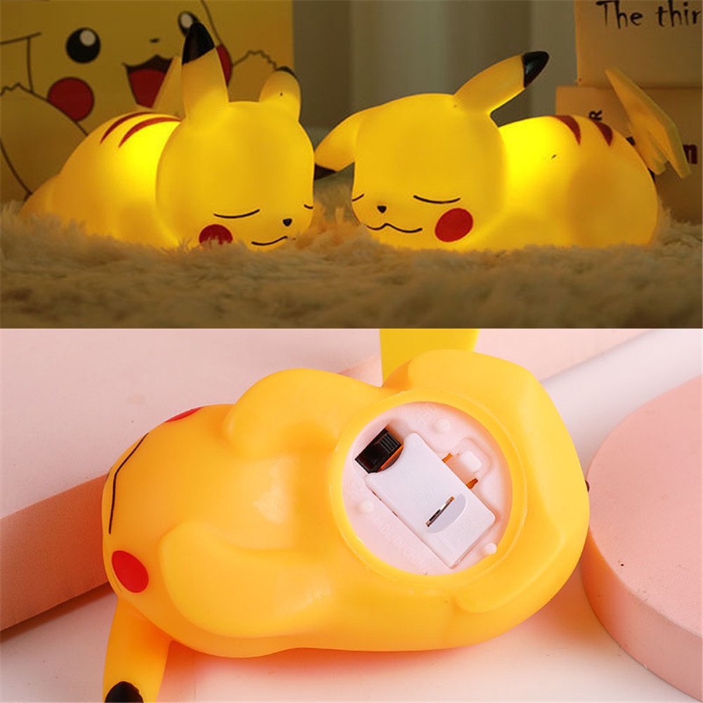 1 Đèn Ngủ Hình Pikachu Dễ Thương
