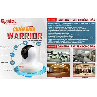 Camera Global IP Wifi W3 2.0M 1080P Full HD