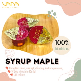 SYRUP MAPLE - SIRO LÁ CÂY PHONG 20GRAM