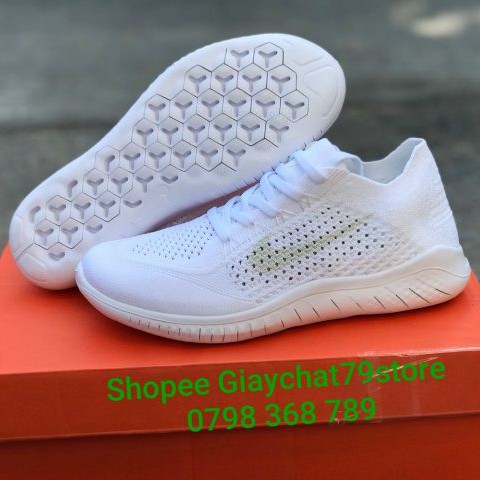 Giày Nike Free 5.0 Full White Women Siêu Nhẹ [Chính Hãng - FullBox] Giaychat79store