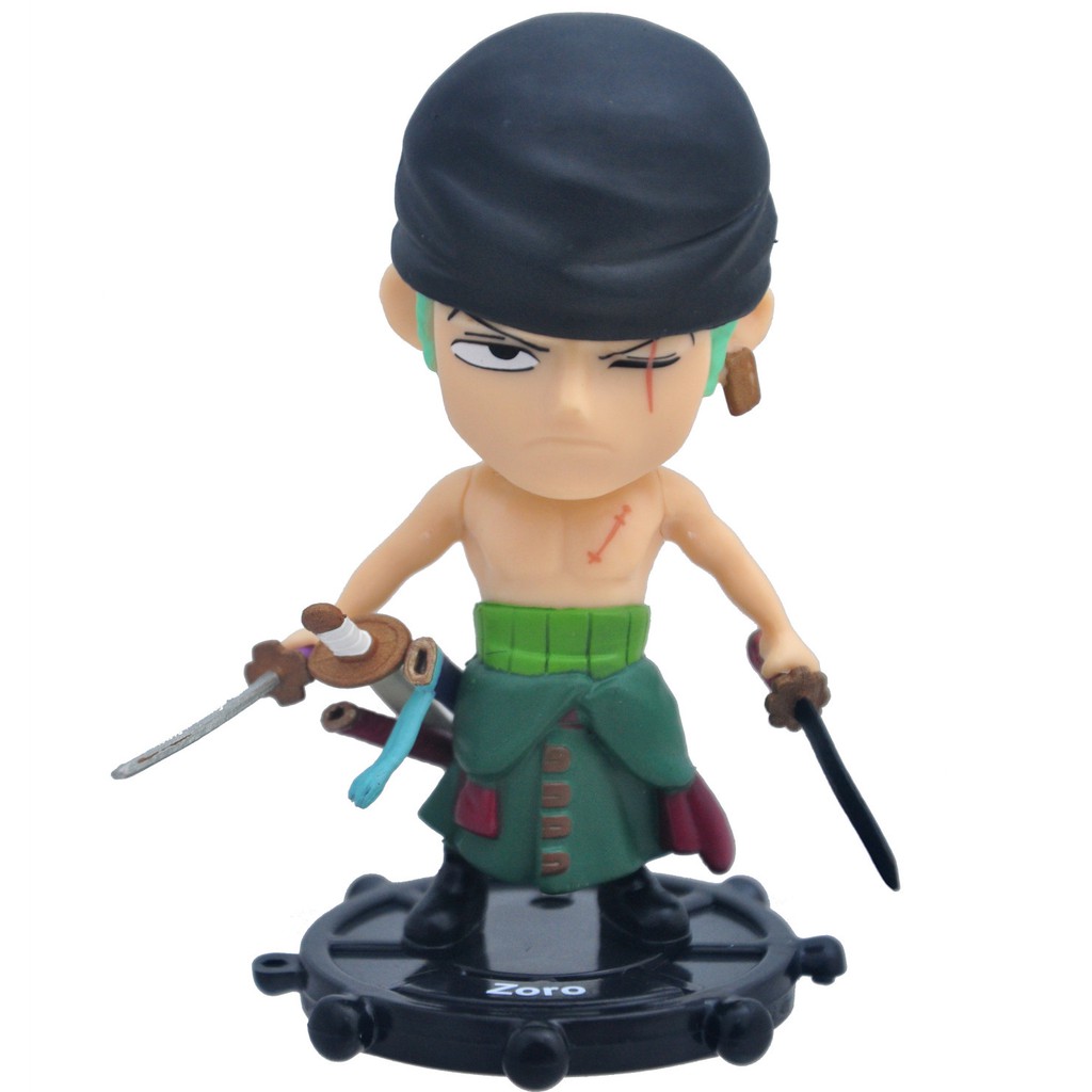 [Mô hình onepiece] ⚡ Ảnh thật ⚡ Combo 6 mô hình nhân vật wcf chibi one piece cao ~10cm cực đẹp - mô hình đẹp