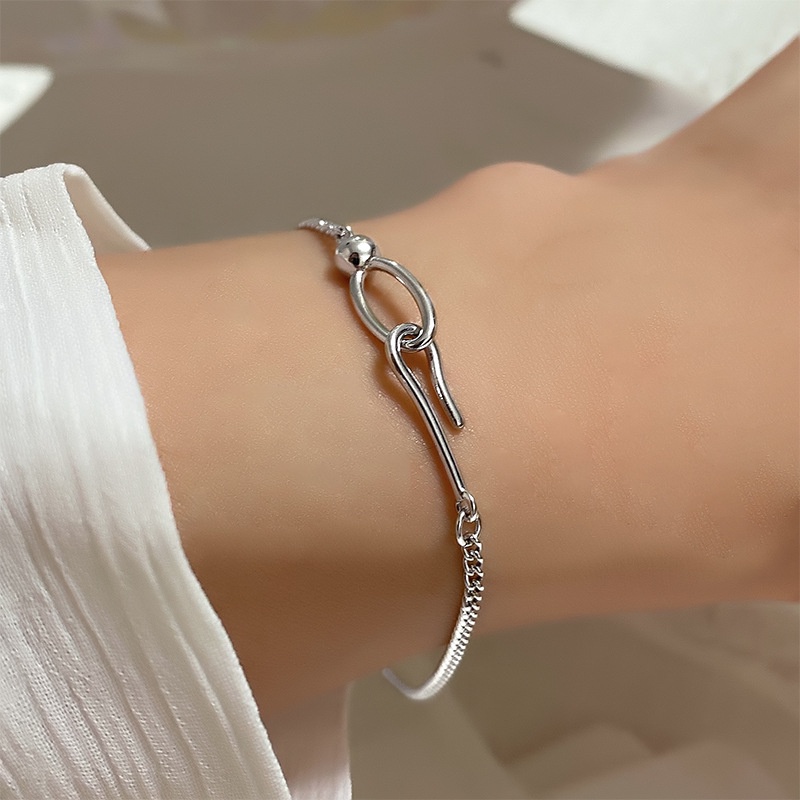 Dây đeo tay thời trang tối giản của phụ nữ Hàn Quốc đeo vòng đeo tay cá tính thanh lịch