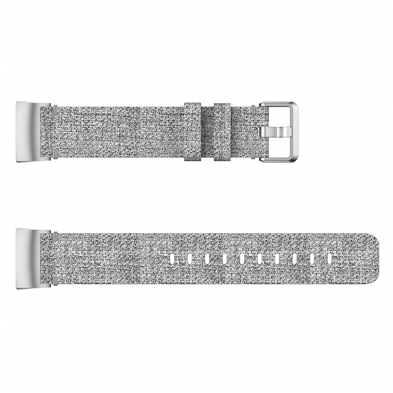 Dây đeo thay thế bằng vải nylon canvas thoáng khí dành cho Fitbit Charge 3