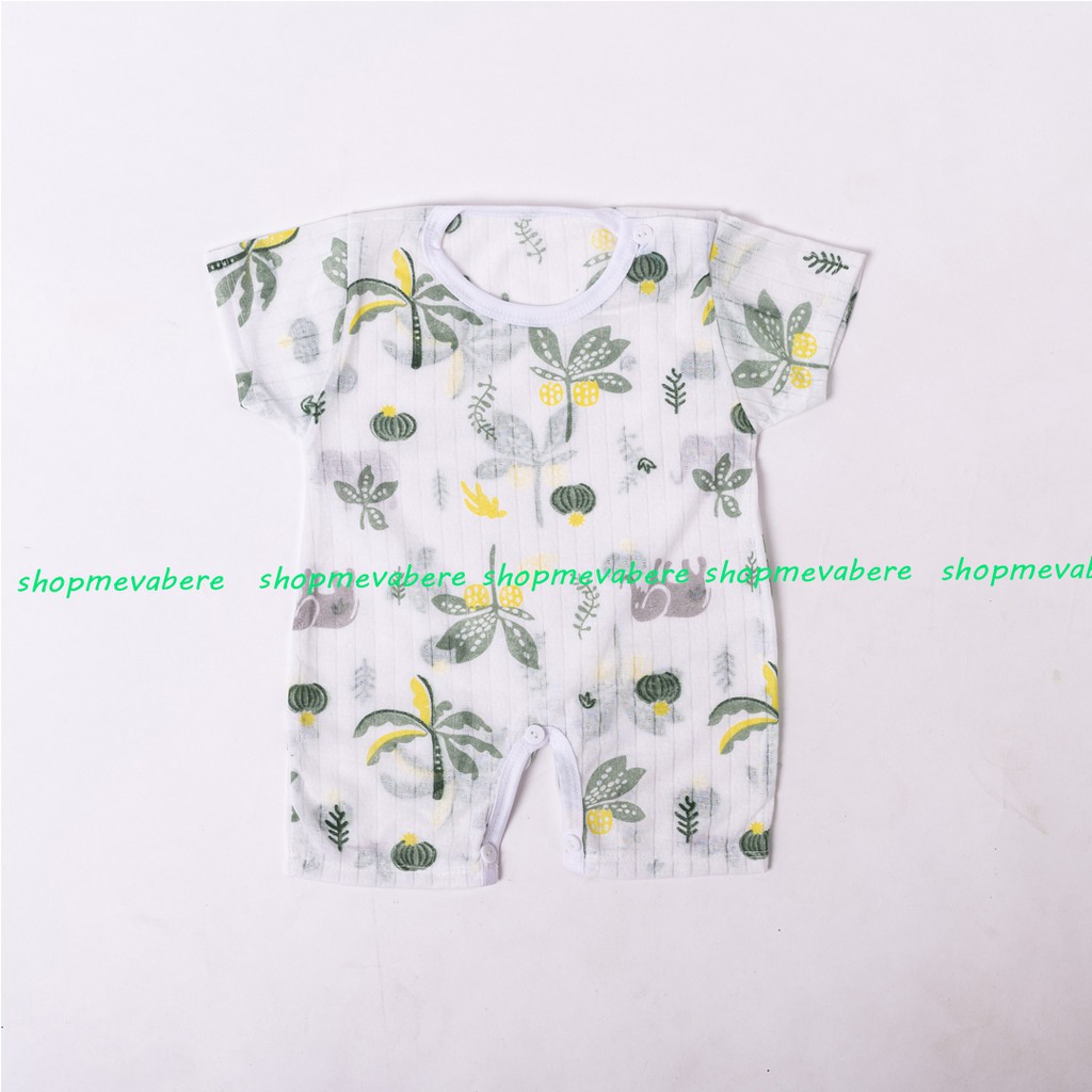 Set 03 bộ body cotton giấy cho bé sơ sinh 3-10kg hàng đẹp - [𝐁𝐃𝟏𝟐-𝐂𝐎𝐌𝐁𝐎𝟑]