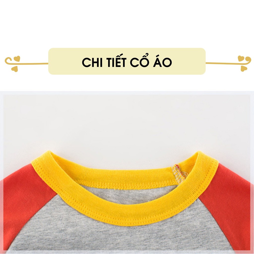 Áo thun bé trai ngắn tay 27Kids áo cộc nam 100% Cotton cho trẻ từ 2-10 tuổi BSTS3