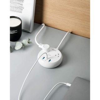 Ổ cắm Anker Powerstrip Pad - Type C PD 30w - 2 USB A (A2767)