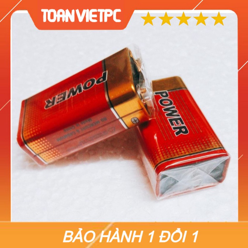 Combo 10 cục pin vuông 9v