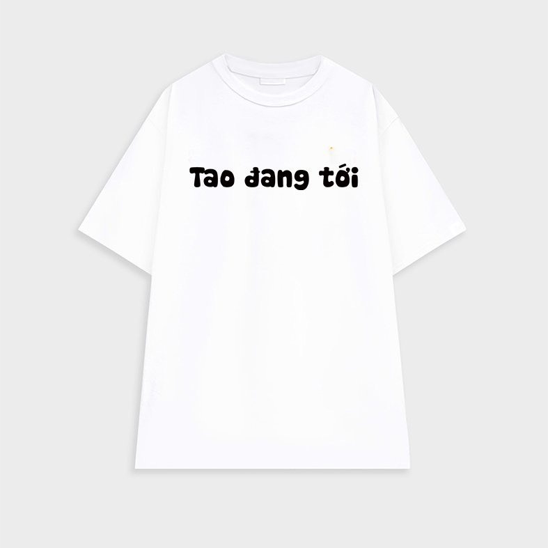 Áo Thun Nam Nữ Tay Ngắn In Chữ Độc Lạ - CÓ CỠ LỚN