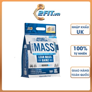 SỮA TĂNG CÂN CRITICAL MASS APPLIED NUTRITION 6KG 40 LẦN DÙNG KÈM QUÀ TẶNG