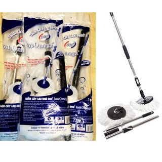 Thân cây lau nhà và bông lau KOK Omega Mop 360