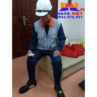 Áo ghi lê phản quang màu ghi sáng