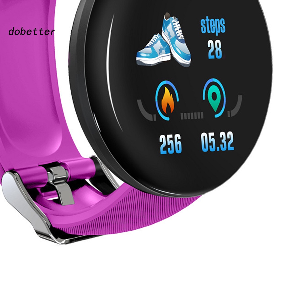 Đồng hồ thông minh mặt tròn 1.3 inch nhiều màu sắc tùy chọn đa năng