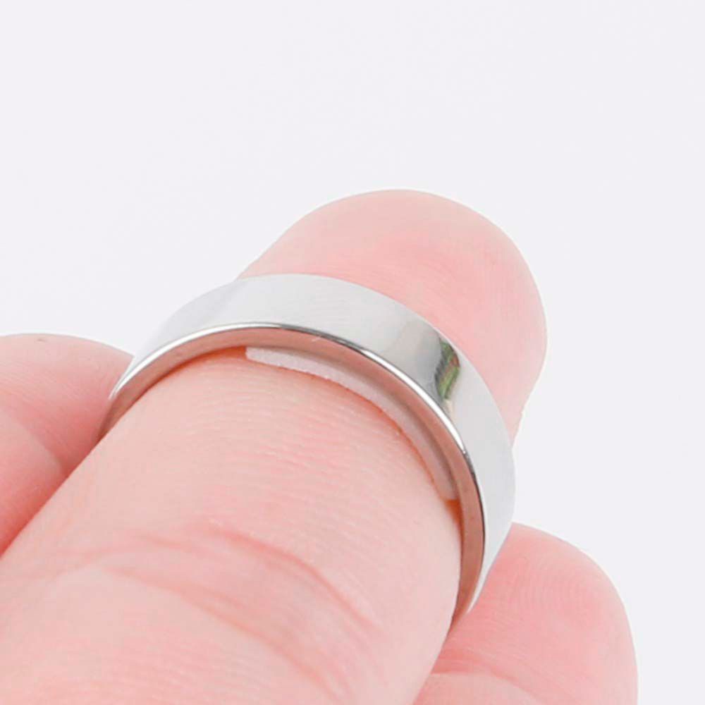 Bộ miếng dán 8 kích cỡ 4 màu sắc có thể điều chỉnh độ rộng của nhẫn dụng cụ chỉnh sửa cho đồ trang sức / nhiều màu