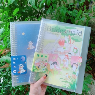 Sổ còng B5 mở thay được ruột
