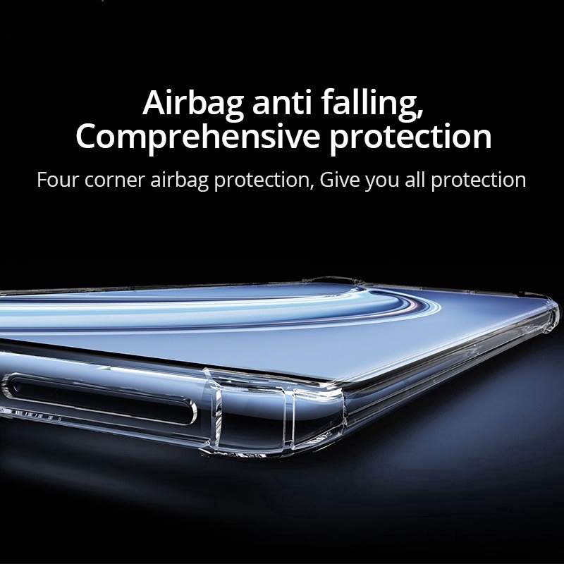 Shockproof Transparent Silicone Phone Case for Xiaomi Redmi Note 9s 9 Pro Max 8 7 Pro Mi Note 10 Pro 8A 7A Pro