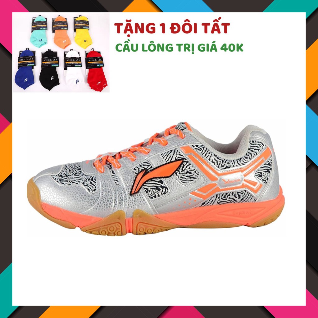 Giày cầu lông Lining AYTL077 Ghi