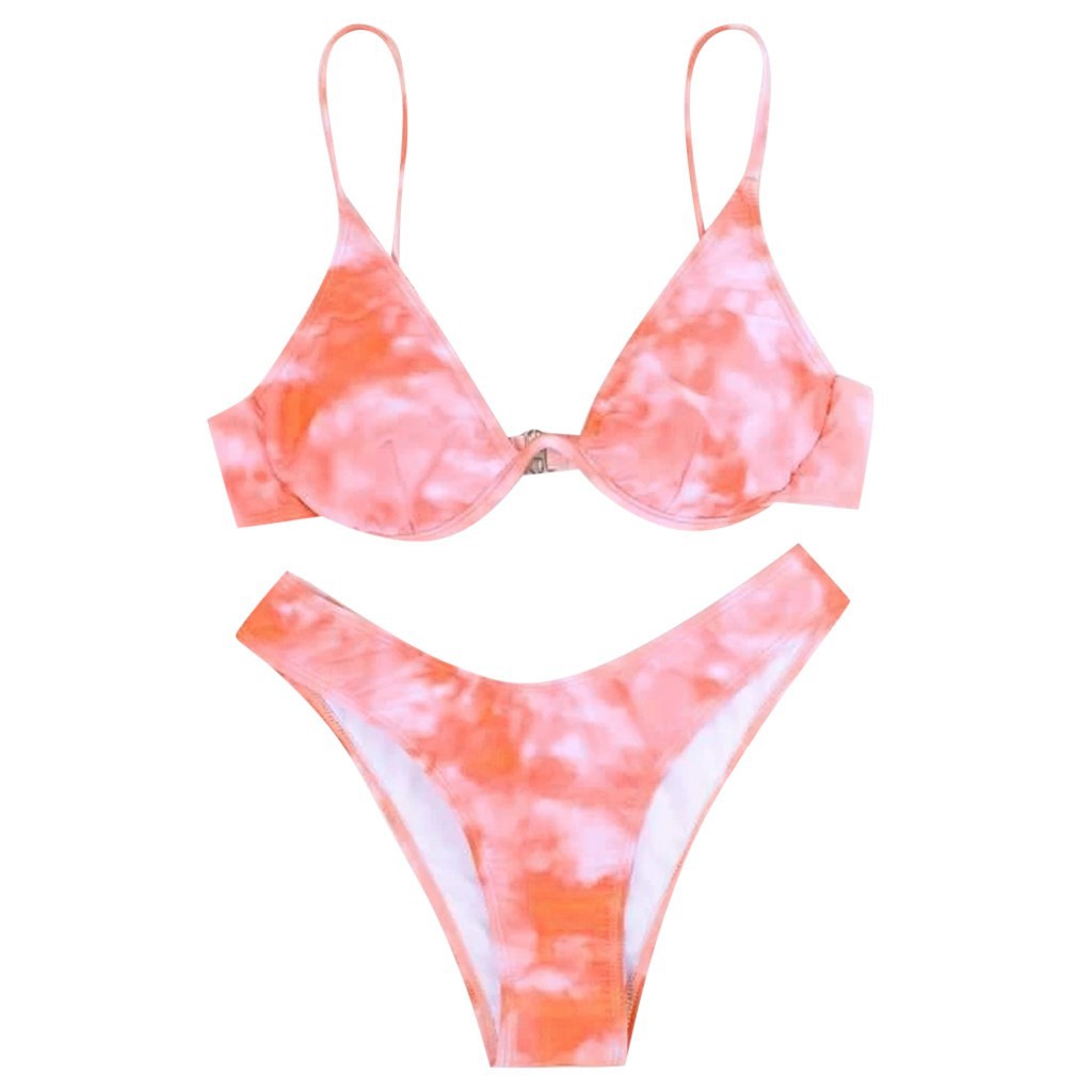 Bikini In Hoạ Tiết Graffiti Kèm Mút Nâng Ngực Cho Phái Nữ | BigBuy360 - bigbuy360.vn