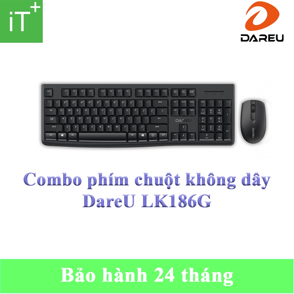 Combo phím chuột không dây DAREU LK186G