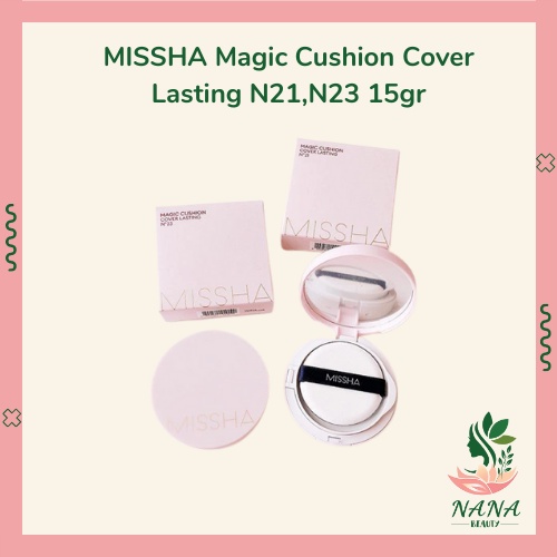 Phấn Nước Kiềm Dầu MISSHA Magic Cushion Cover Lasting Che Khuyết Điểm 15gram