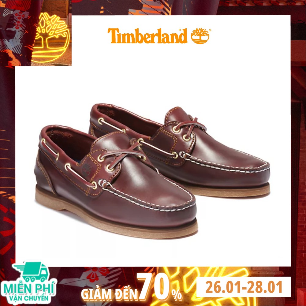 Giày lười Nữ Amherst 2-Eye Classic Boat Rootbeer Timberland