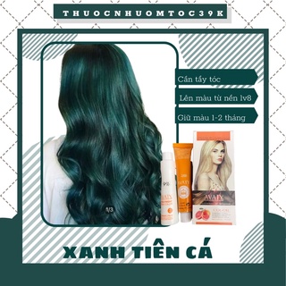 Thuốc nhuộm tóc TONE RÊU (không tẩy) tặng kèm oxy