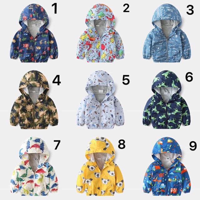 Combo Áo gió lót nỉ qc