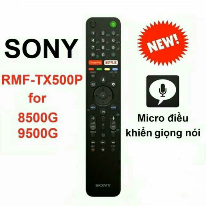 điều khiển tivi SONY TX 500P có giọng nói