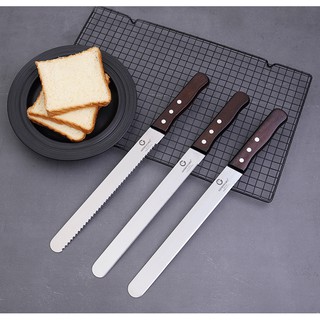 Dao cắt bánh mì, Dao cắt bánh bông lan GOODYES kích thước 48cm, lưỡi dao 35cm - cán 13cm.