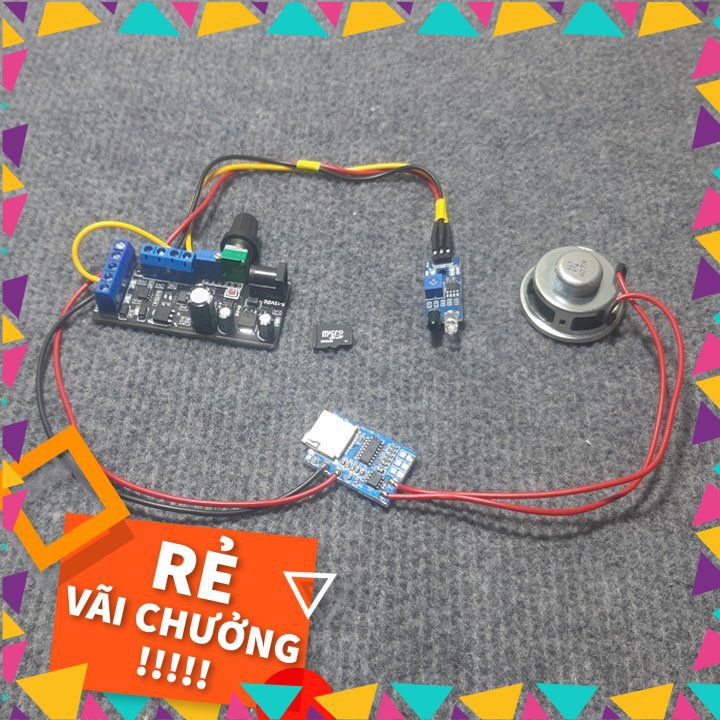 Mạch rót rượu rót nước rót bia rửa tay kèm cảm biến âm thanh  – Điện áp: 5VDC