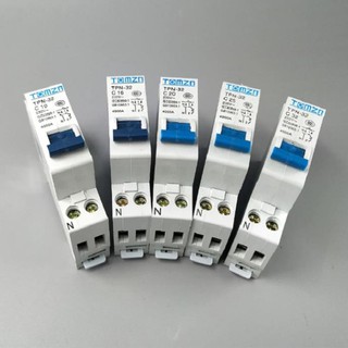 Aptomat 2 cực MINI 18mm 1P+N