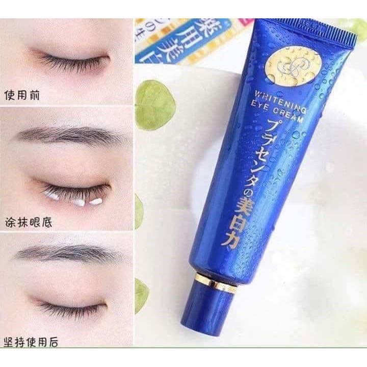 Kemgiảm nếp nhăn vùng mắt Meishoku Whitening Eye Cream Nhật Bản