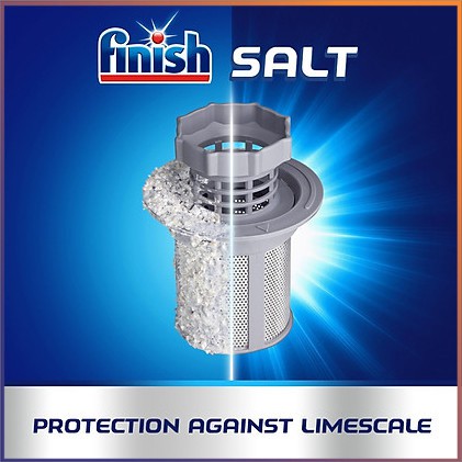Muối Rửa Chén Finish 1,5kg - Dành Cho Máy Rửa Chén