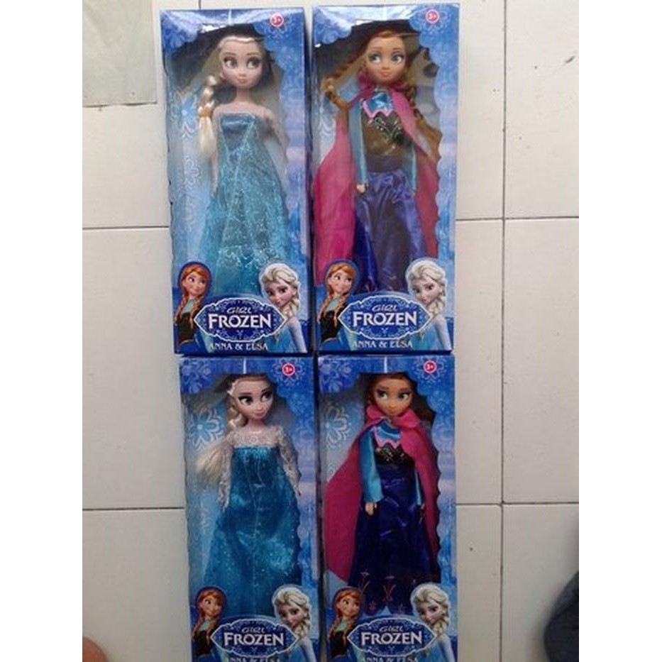 Búp Bê Barbie Hình Công Chúa Elsa Và Anna Trong Phim Frozen