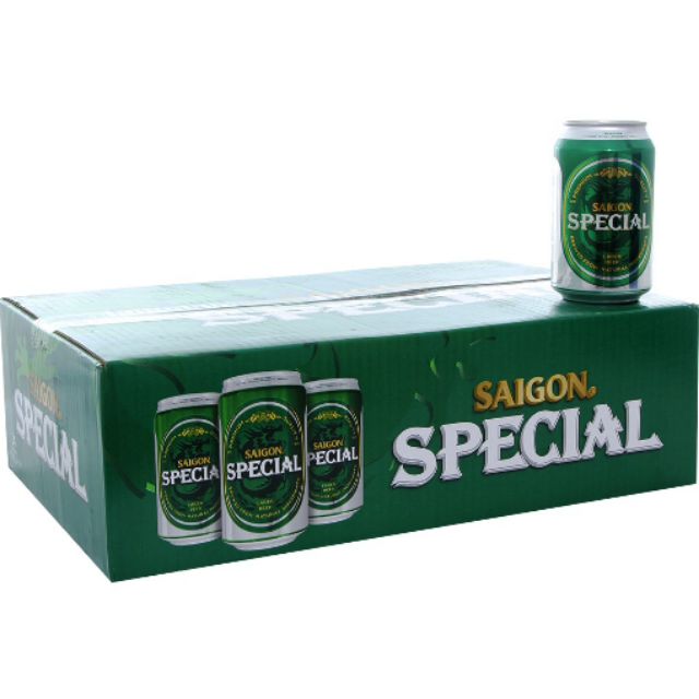 Thùng 24 lon bia Sài Gòn Special 330ml