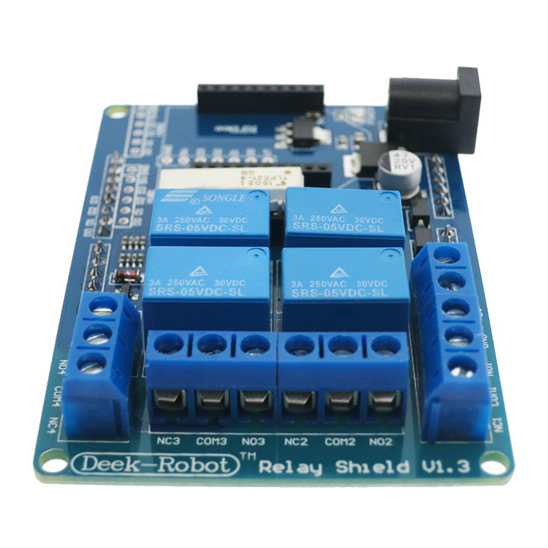 1 Bảng Mạch Mở Rộng 4 Kênh DC 5V Kèm Rơ Le V1.3