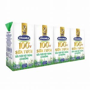 Sữa VINAMILK Có Đường 180ml