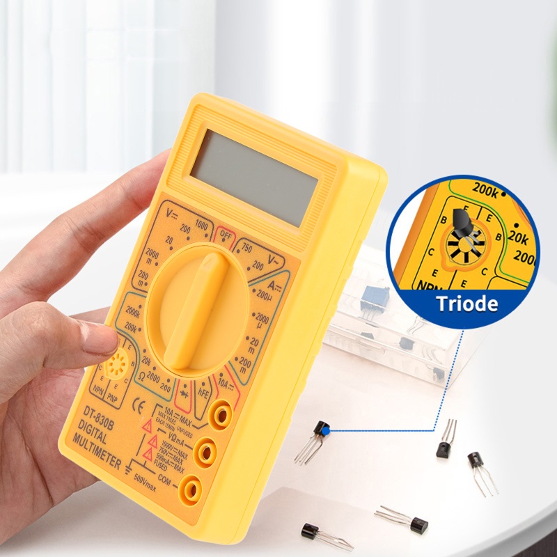 Vạn Năng Kế Điện Tử Cầm Tay Màn Hình LCD 750 / 1000V AC / for DC