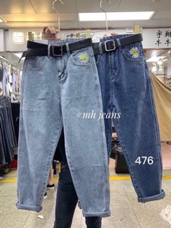 Quần baggy jean hoa cúc 🌻🌻